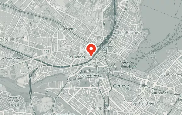 Plan : PHI Fiduciaire, Rue de Malatrex 38, 1201 Genève